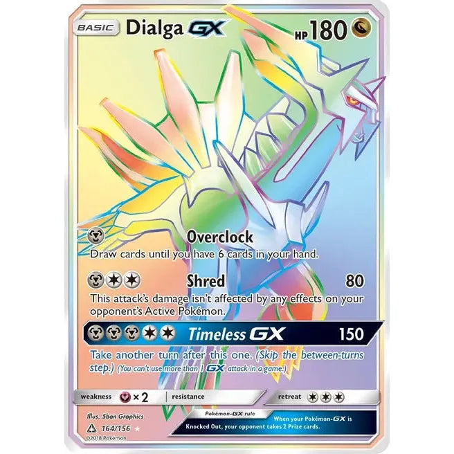 Dialga GX (Secret Rare) - SM - Ultra Prism (SM05)