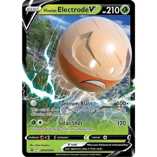 Hisuian Electrode V - SWSH294 - SWSH: Sword & Shield Promo Cards (SWSD)