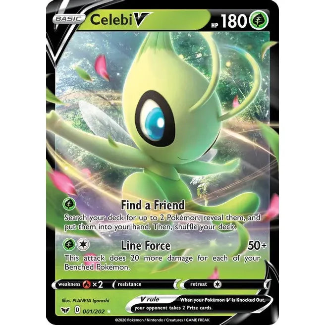 Celebi V - SWSH01: Sword & Shield Base Set (SWSH01)