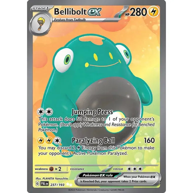 Bellibolt ex - 237/193 - SV02: Paldea Evolved (SV02)