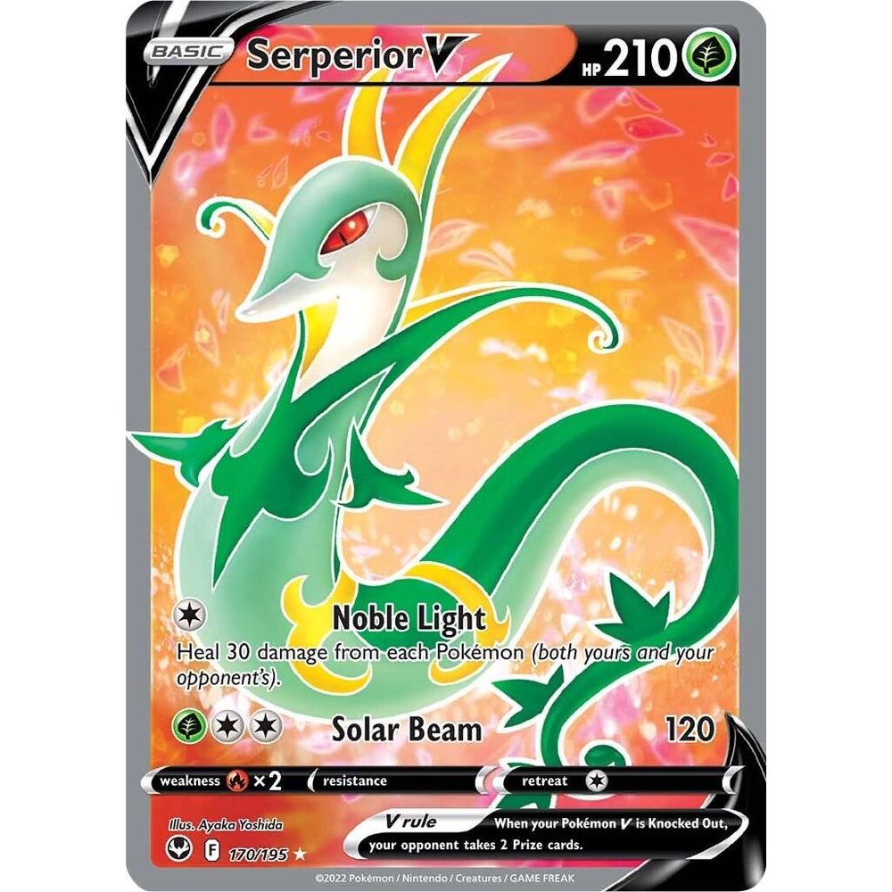 Serperior V (Full Art) - SWSH12: Silver Tempest (SWSH12)