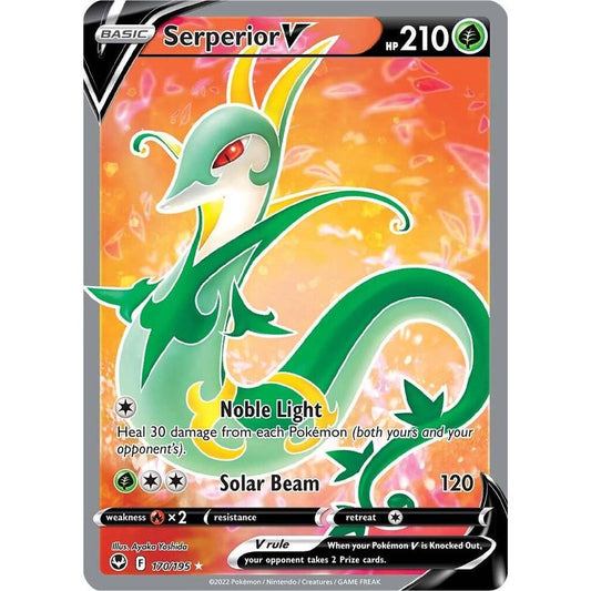 Serperior V (Full Art) - SWSH12: Silver Tempest (SWSH12)