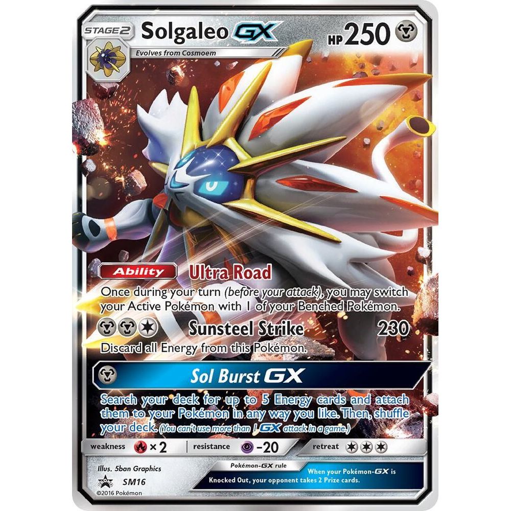 Solgaleo GX - SM16 - SM Promos (SMP)