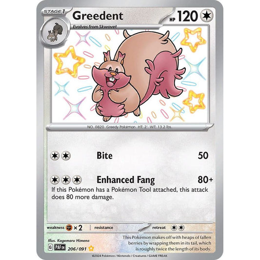 Greedent - SV: Paldean Fates (PAF)