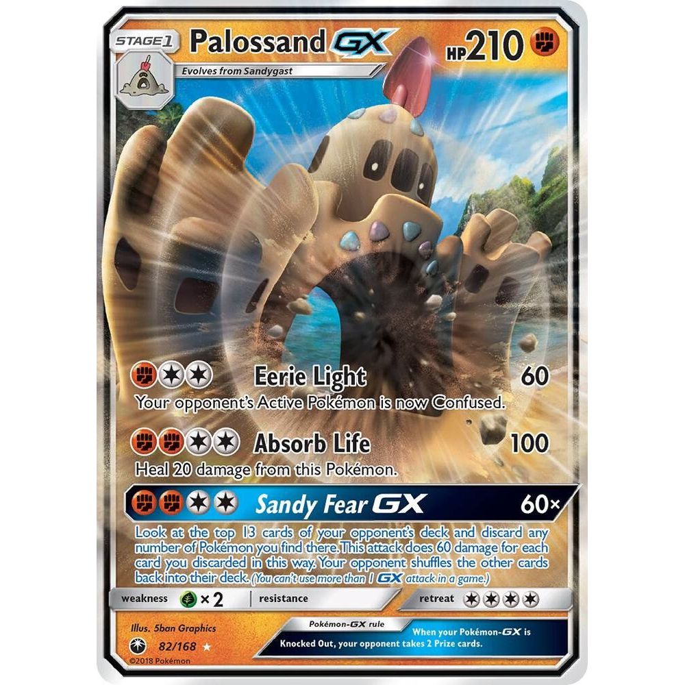 Palossand GX - SM - Celestial Storm (CES)