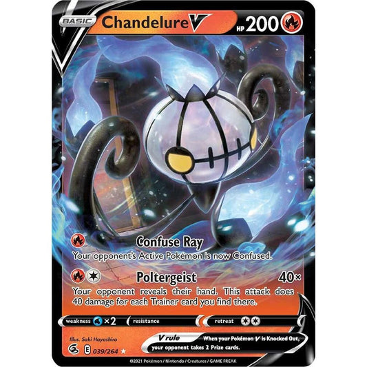 Chandelure V - SWSH08: Fusion Strike (SWSH08)