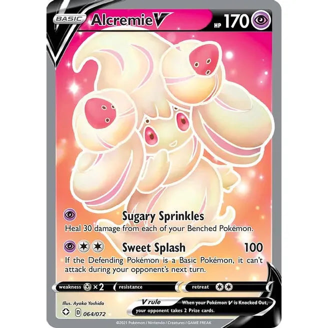 Alcremie V (Full Art) - Shining Fates (SHF)