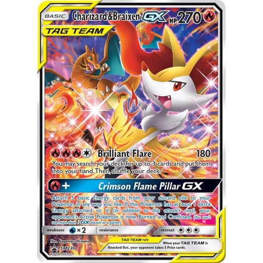 Charizard & Braixen GX - SM230 - SM Promos (SMP)