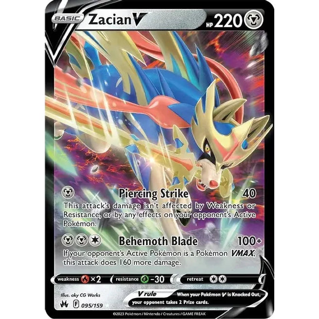 Zacian V - Crown Zenith (CRZ)