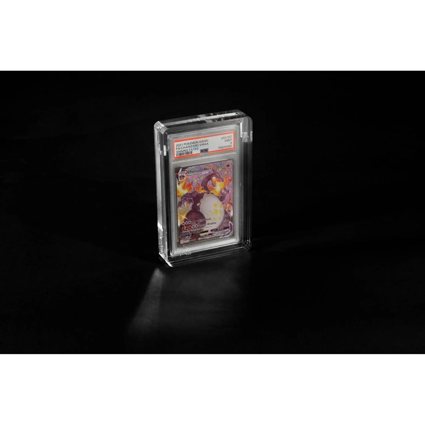 Premium acrylic protective box for Pokémon Graded Cards