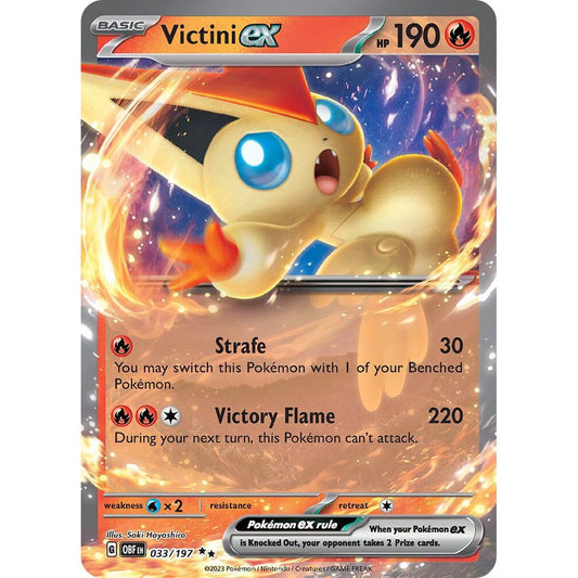 Victini ex - SV03: Obsidian Flames (OBF)