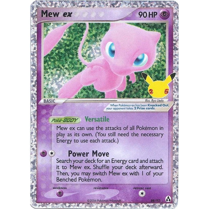 Mew ex - Celebrations: Classic Collection (CCC)