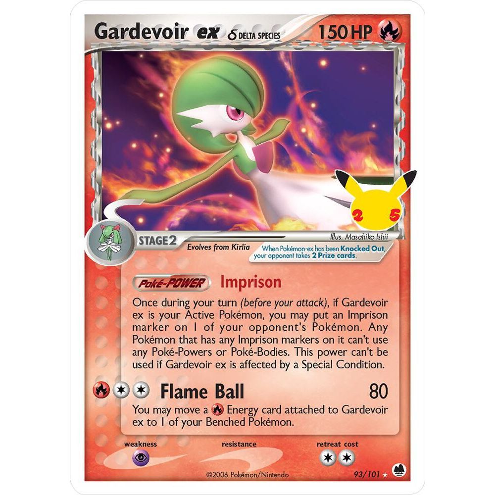 Gardevoir ex (Delta Species) - Celebrations: Classic Collection (CCC)