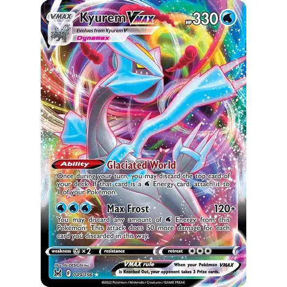 Kyurem VMAX - SWSH11: Lost Origin (SWSH11)