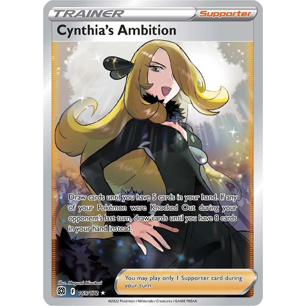 Cynthia's Ambition (Full Art) - SWSH09: Brilliant Stars (SWSH09)