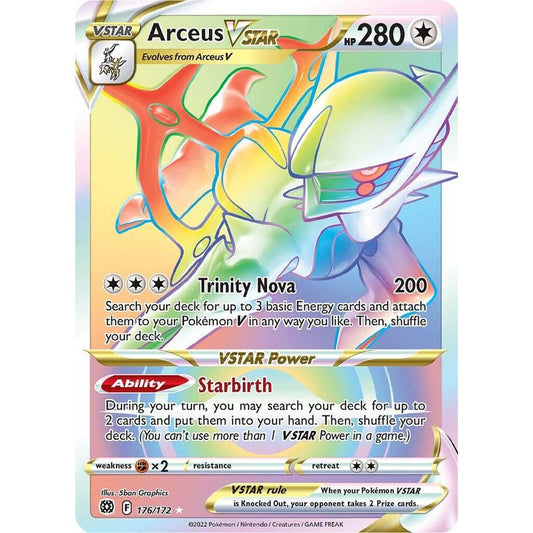 Arceus VSTAR (Secret) (176) - SWSH09: Brilliant Stars (SWSH09)