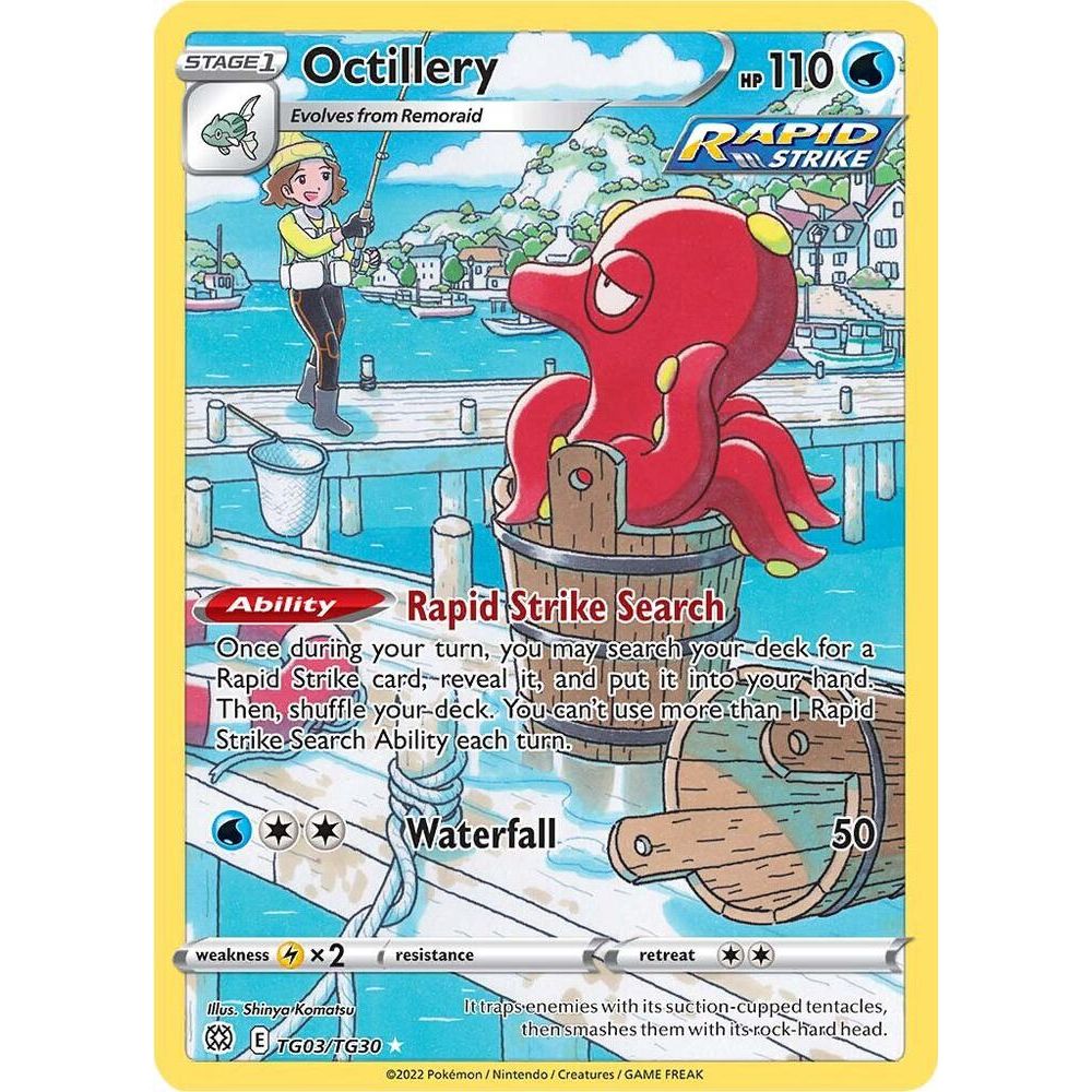 Octillery - SWSH09: Brilliant Stars Trainer Gallery (SWSH09:TG)