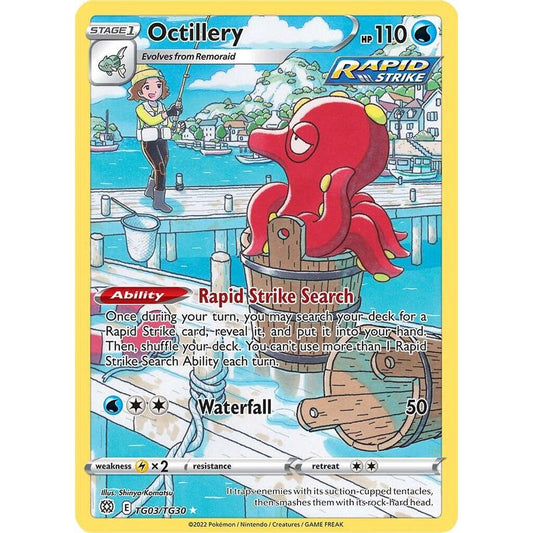 Octillery - SWSH09: Brilliant Stars Trainer Gallery (SWSH09:TG)