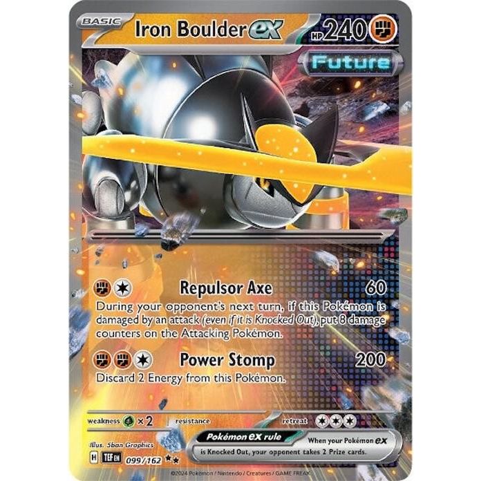 Iron Boulder ex - 099/162 - SV05: Temporal Forces (TEF)