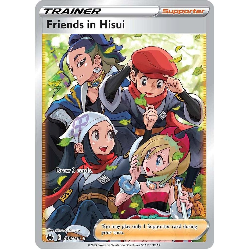 Friends in Hisui (Full Art) - Crown Zenith (CRZ)