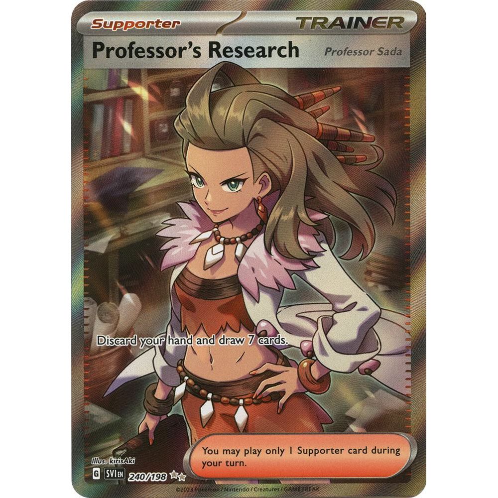 Professor's Research - 240/198 - SV01: Scarlet & Violet Base Set (SV1)