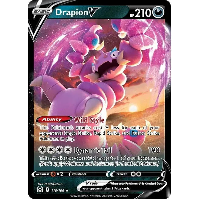 Drapion V - SWSH11: Lost Origin (SWSH11)