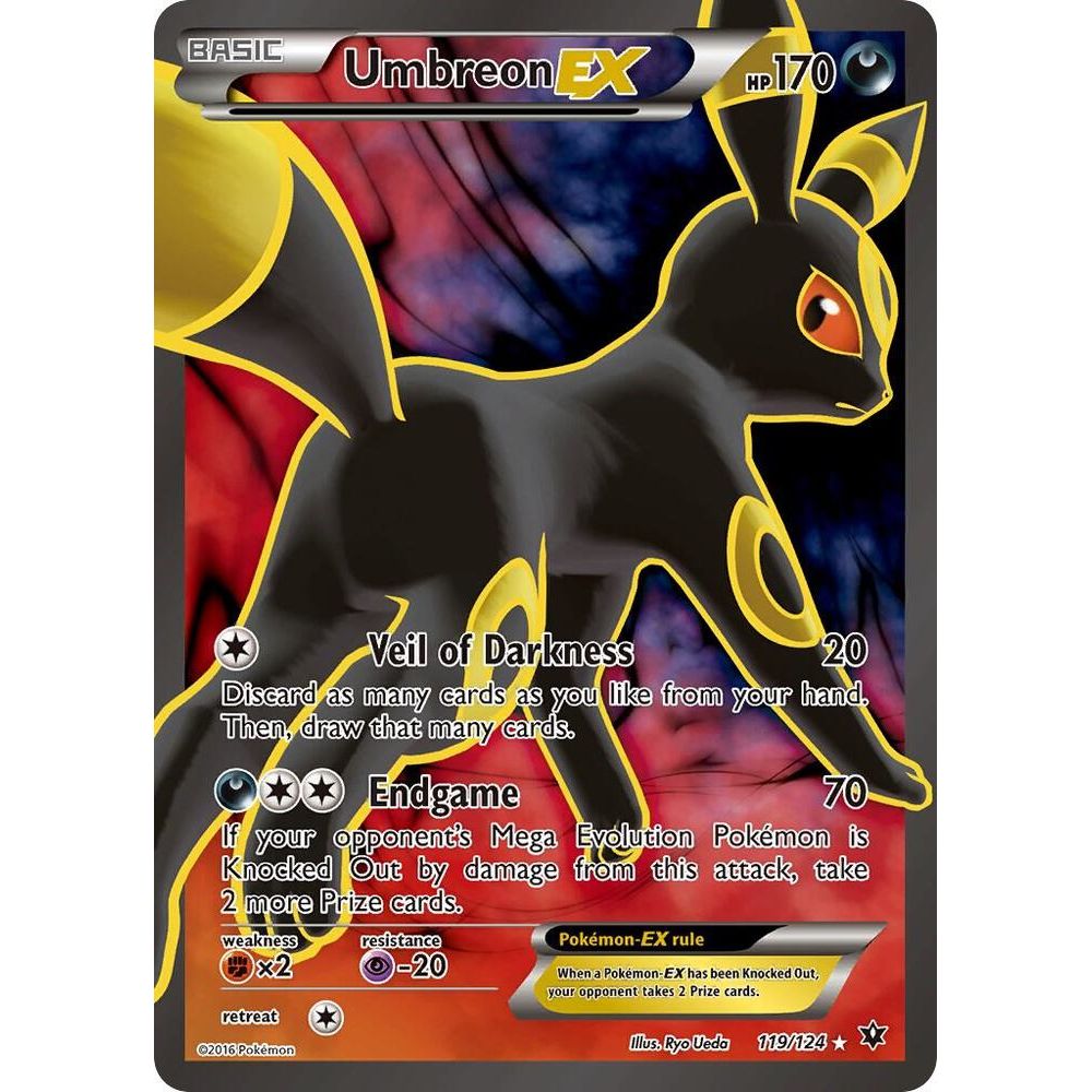 Umbreon EX (Full Art) - XY - Fates Collide (FCO)