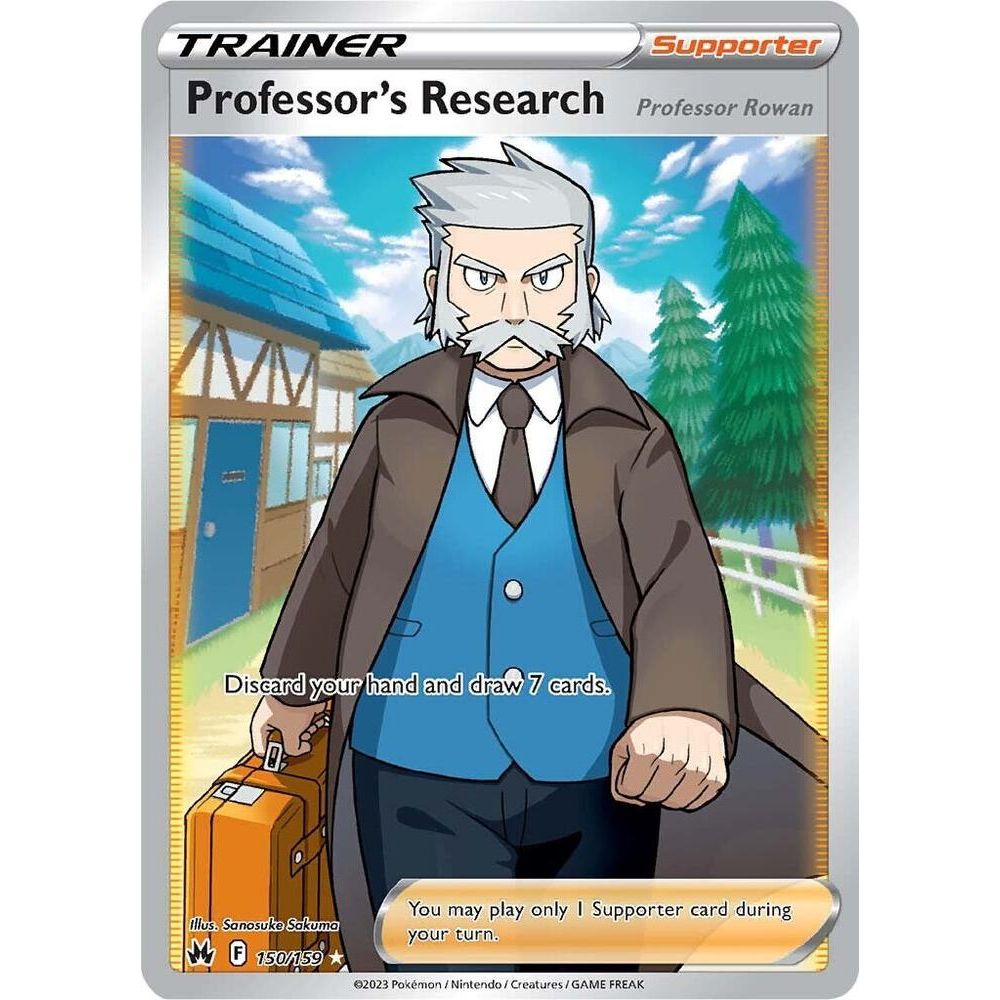 Professor's Research (Full Art) - Crown Zenith (CRZ)