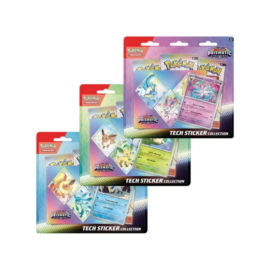 Pokémon TCG - Scarlet & Violet - Prismatic Evolutions - Tech Sticker Collection