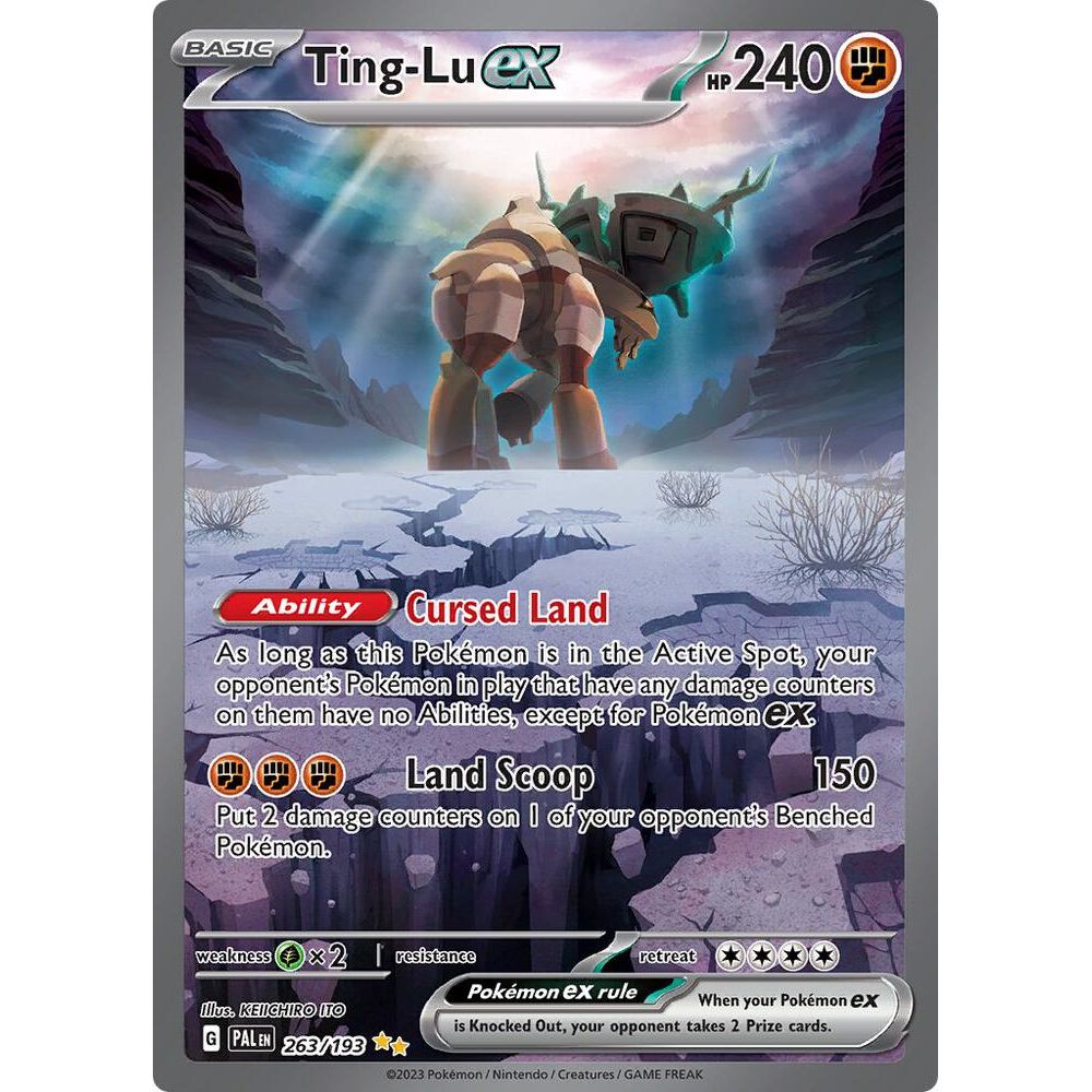 Ting-Lu ex - 263/193 - SV02: Paldea Evolved (PAL)