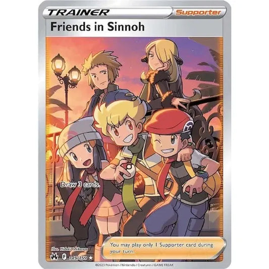 Friends in Sinnoh (Full Art) - Crown Zenith (CRZ)