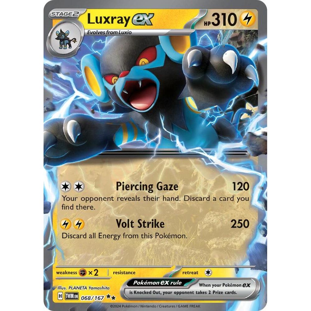 Luxray ex - 068/167 - SV06: Twilight Masquerade (TWM)