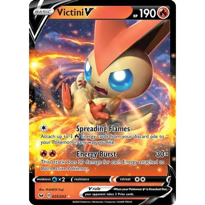 Victini V - SWSH01: Sword & Shield Base Set (SWSH01)