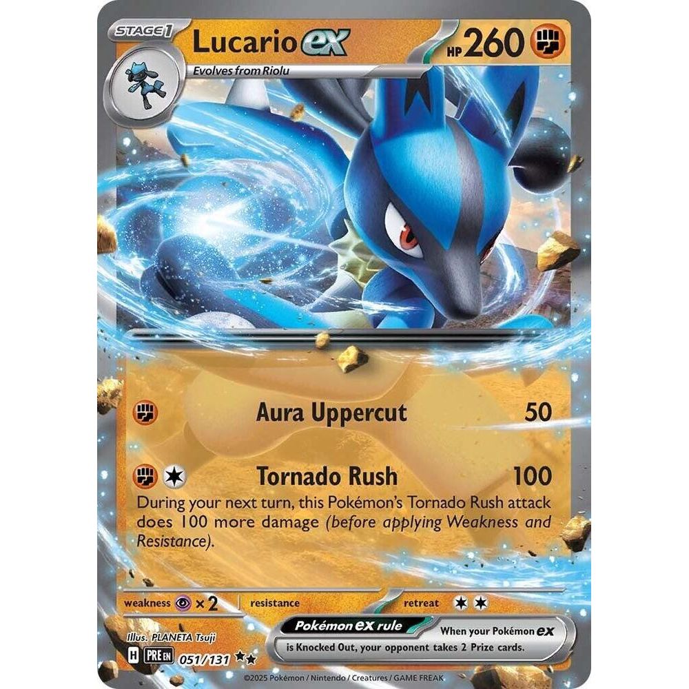 Lucario ex - SV: Prismatic Evolutions (PRE)