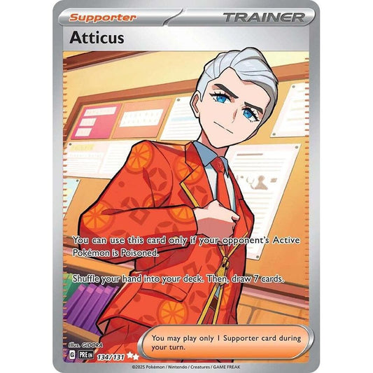 Atticus - 134/131 - SV: Prismatic Evolutions (PRE)