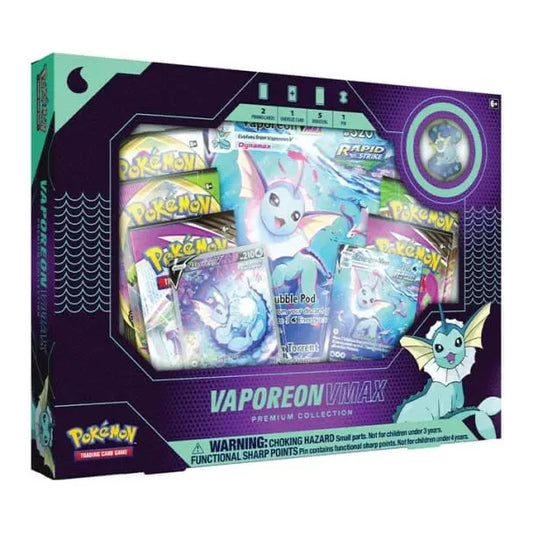 Pokémon Vaporeon VMAX Premium Collection - EU version