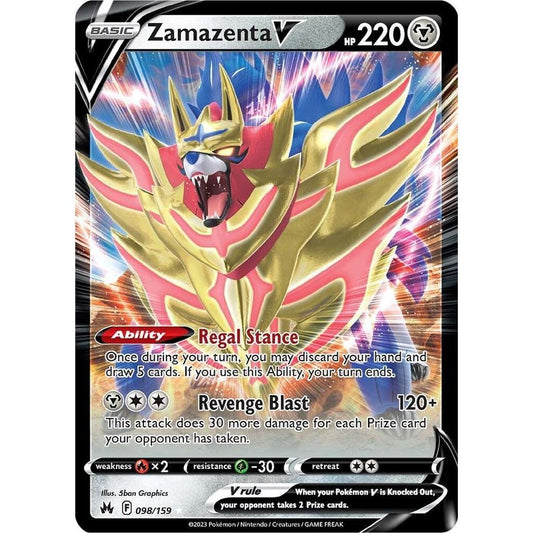 Zamazenta V - Crown Zenith (CRZ)