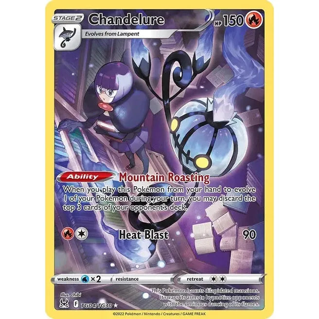 Chandelure - SWSH11: Lost Origin Trainer Gallery (SWSH11: TG)