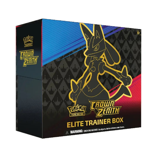 Pokémon TCG: Crown Zenith Elite Trainer Box Sword and Shield 12.5