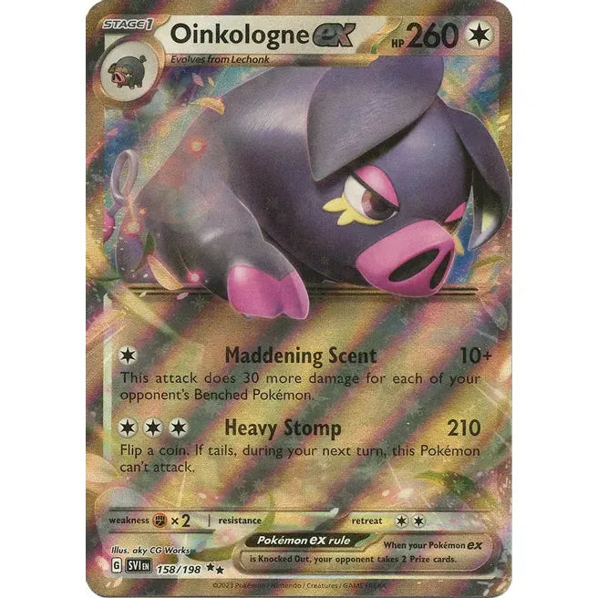 Oinkologne ex - 158/198 - SV01: Scarlet & Violet Base Set (SV1)