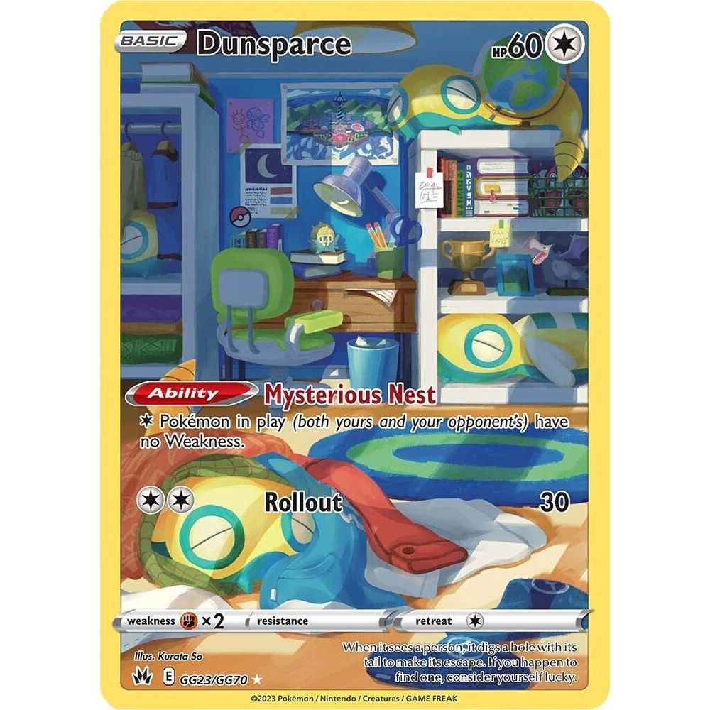 Dunsparce - Crown Zenith: Galarian Gallery (CRZ:GG)