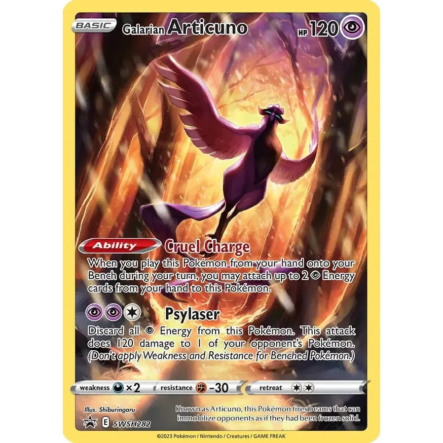 Galarian Articuno - SWSH282 - SWSH: Sword & Shield Promo Cards (SWSD)