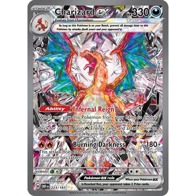 Charizard ex - 223/197 - SV03: Obsidian Flames (SV03)