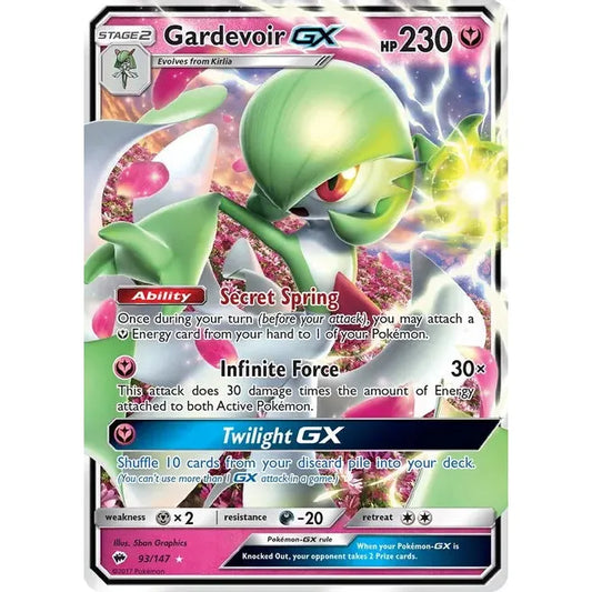 Gardevoir GX - SM - Burning Shadows (SM03)