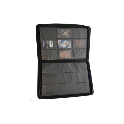 TCG GURU Binder Album 9-pocket Leather Black