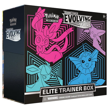 Pokemon TCG: SWSH07 Evolving Skies - Elite Trainer Box - German