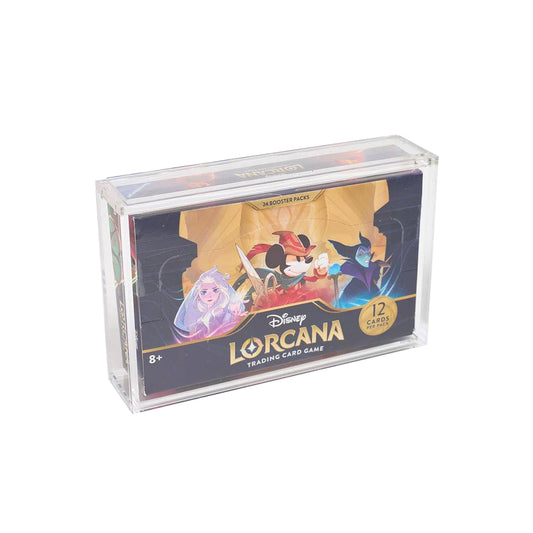 CardyX premium akrylový ochranný box pre Lorcana Booster Box