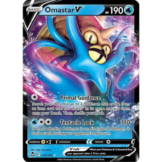 Omastar V - SWSH12: Silver Tempest (SWSH12)