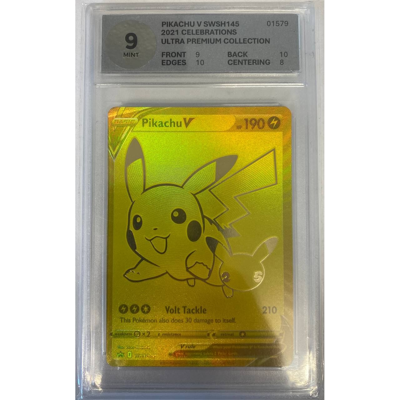 Pikachu V - SWSH145 - SWSH: Sword & Shield Promo Cards (SWSD) - WT 9