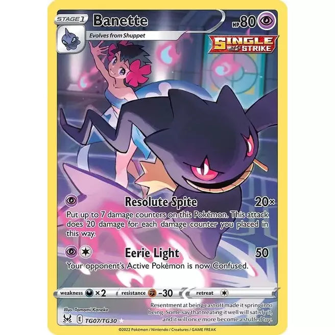 Banette - SWSH11: Lost Origin Trainer Gallery (SWSH11: TG)